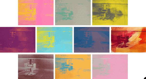 Andy Warhol, Electric Chairs, 1971