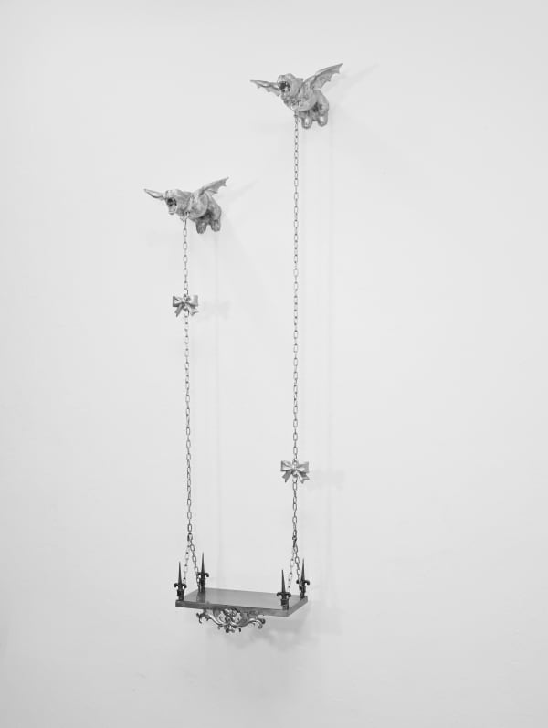 © Andrea Ferrero ALL MY LIFE I’VE BEEN AFRAID OF POWER, 2023 White chocolate