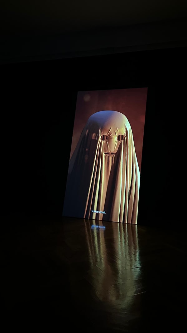 Gabriel Abrantes, Bardo Loops, 2024 4-channel video installation, 2 min per channel