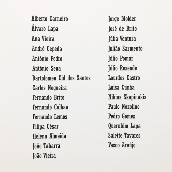 Galeria Francisco Fino - PORQUÊ? A ARTE CONTEMPORÂNEA EM DIÁLOGO COM O PENSAMENTO DE JOSÉ SARAMAGO