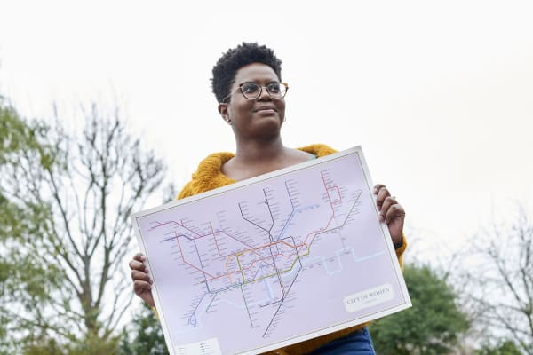 Chila features on new City of Women London Map