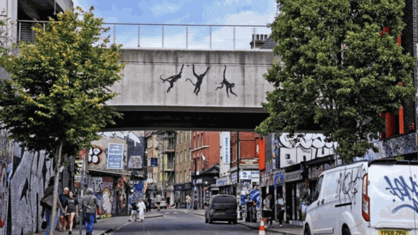 Banksy’s monkeys are charming — we need more feelgood art