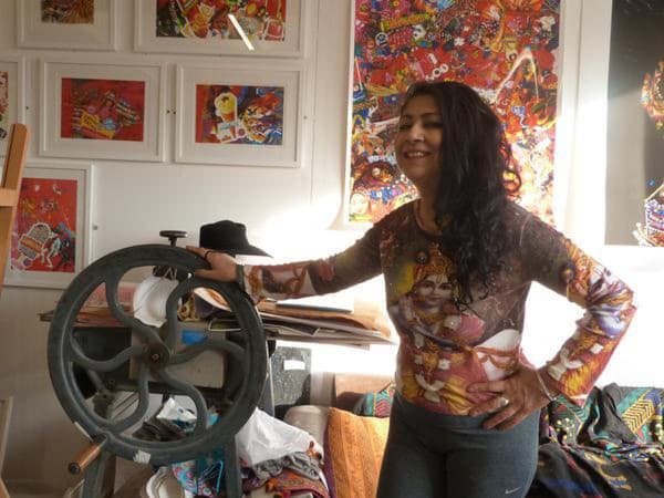 Art and activism co-exist in Chila Burman’s works