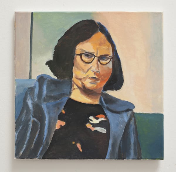 Bruno Knutman Kvinna mot vit bakgrund / Woman Against White Background, 2016