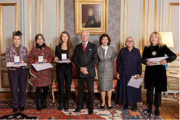 Klara Kristalova is awarded The Prince Eugen Medal , ”The Prince Eugen Medal – for outstanding artistic achievement”