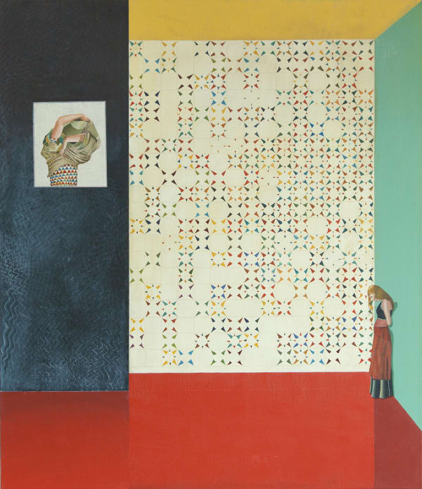 Jens Fänge, Horoskop, 2013 oil on linen/olja på duk, 116 x 100,5 cm