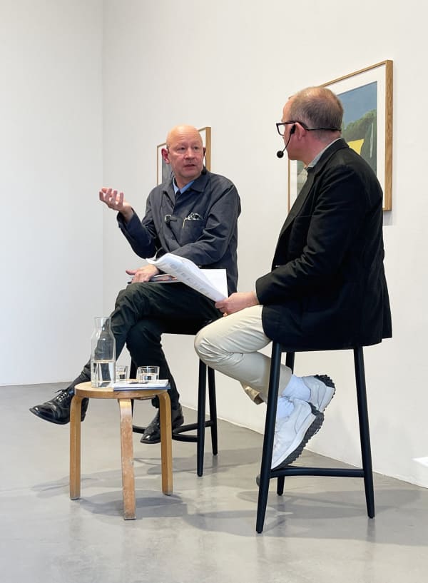Conversation between Anders Kreuger and Jens Fänge about Bruno Knutman