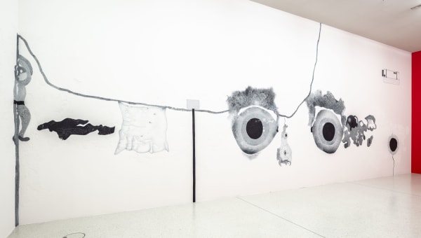 Installation view, "But you, yourself, with your own hand must open this door", Group Show, Westfälischer Kunstverein, Münster, Germany, 2 March – 19 May 2024, photo credits: Thorsten Arendt.