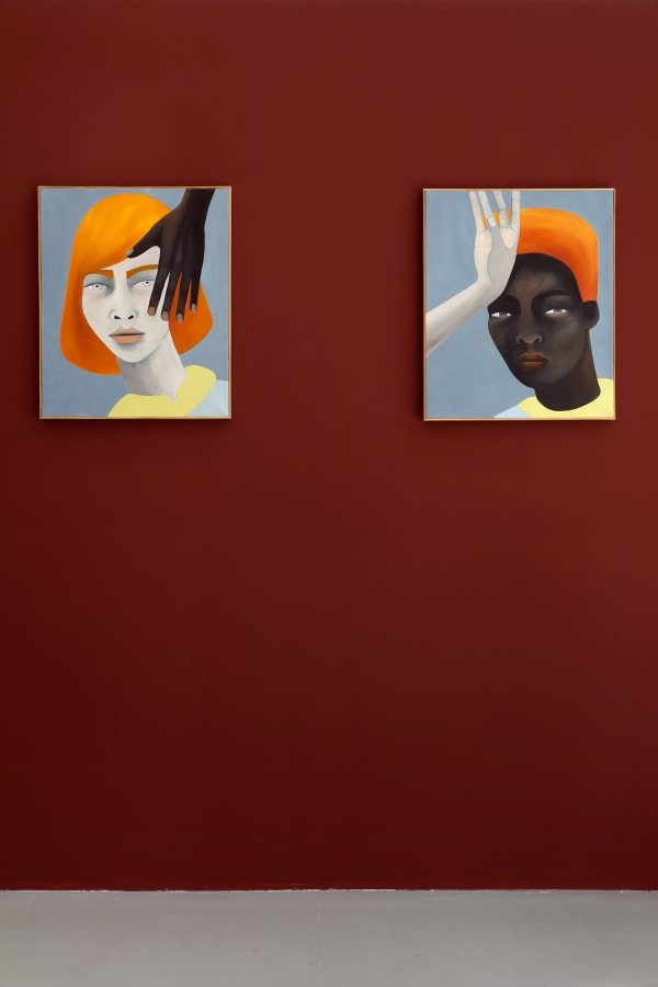 Beaucoup, Pas du tout, 2022 oil on Linen 61 x 50 cm Photo credits@Neige Sanchez