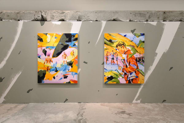 Norbert Bisky - Passengers Fabienne Levy Lausanne 27th November 2024 - 8th February 2025 © Tristan Savoy