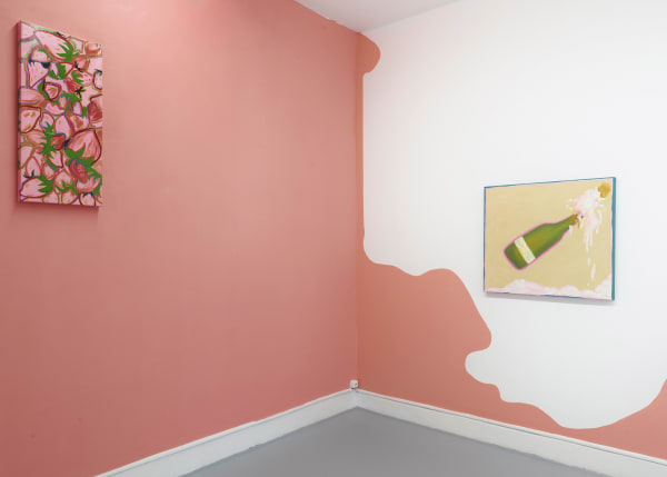 Célia Noverraz, Le Rose ne sauve personne, Fabienne Levy Geneva, 2025 © Léa Isoard