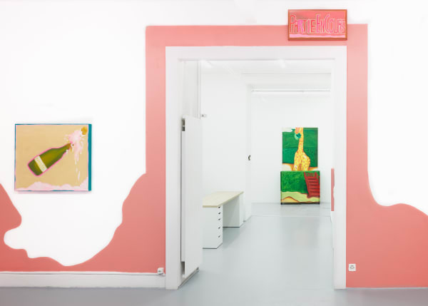 Célia Noverraz, Le Rose ne sauve personne, Fabienne Levy Geneva, 2025 © Léa Isoard