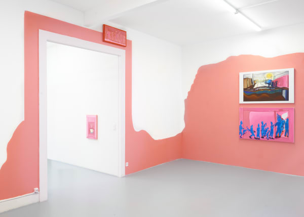 Célia Noverraz, Le Rose ne sauve personne, Fabienne Levy Geneva, 2025 © Léa Isoard