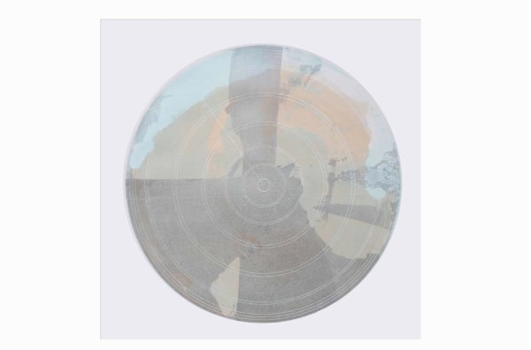 CROP #3 2024, Monotype screen print on 210 gsm fine art paper, 50 x 50 cm