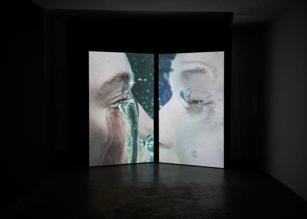 «Language of water», installation vidéo de Mathilde Lesueur, à voir dans la version lausannoise de «Space Invasion III». SUBSTANCEMAT