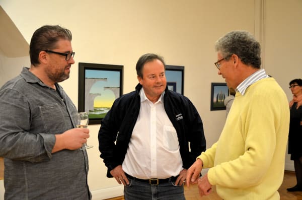 OPENING solo exhibition 'Vieldeutige Klarheit' by Franz Politzer, 2017