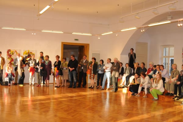 Vernissage Franz Garbmayer - Tanzblätter @ [FKc] FORUM KUNST contemporary