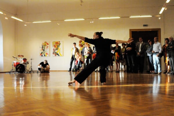 Franz Grabmayer - Tanzblätter + the thin line by AKS @ [FKc] FORUM KUNST contemporary