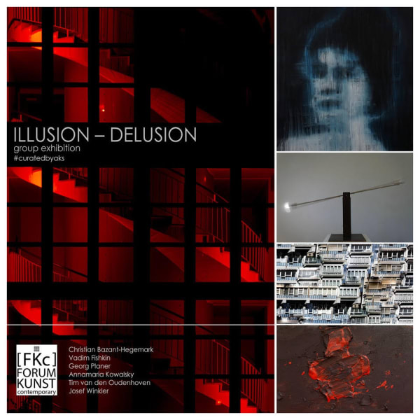 Postkarte ILLUSION - DELUSION