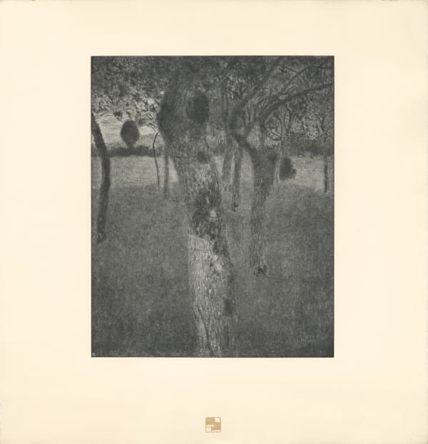 Gustav Klimt, Orchard in the Evening, 1908-1914