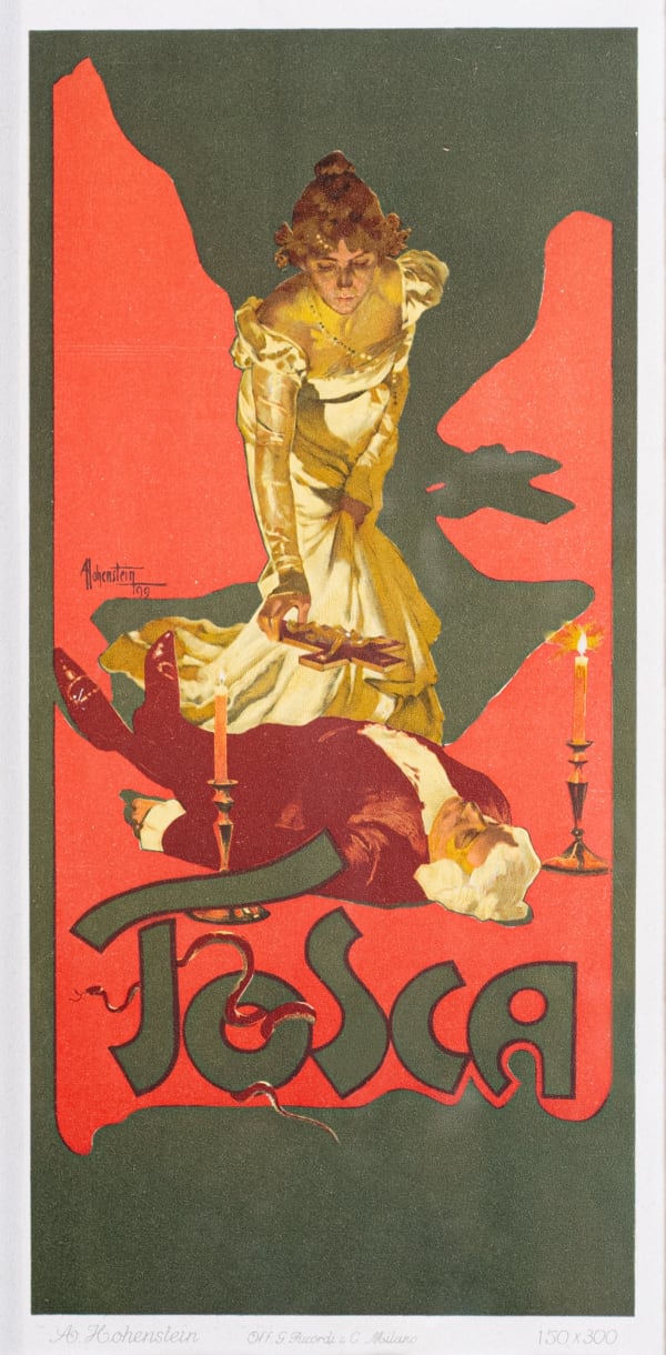 Adolfo Hohenstein, Tosco, 1914