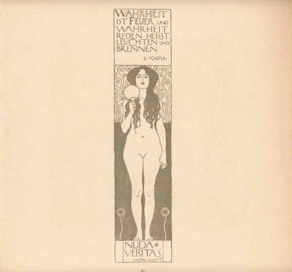 Gustav Klimt, Nuda Veritas, 1903