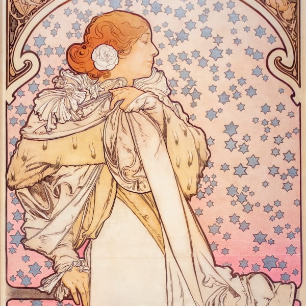 Alphonse Mucha, La Dame aux Camélias, 1896