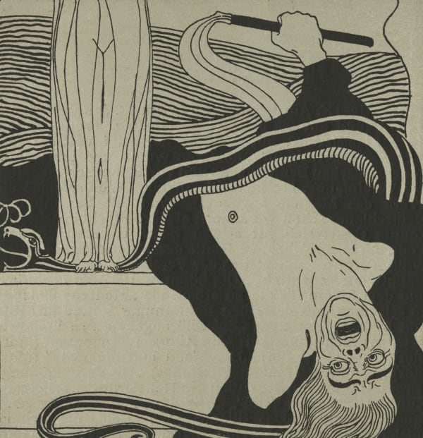 Josef Maria Auchentaller, Poster Fragment, 1901