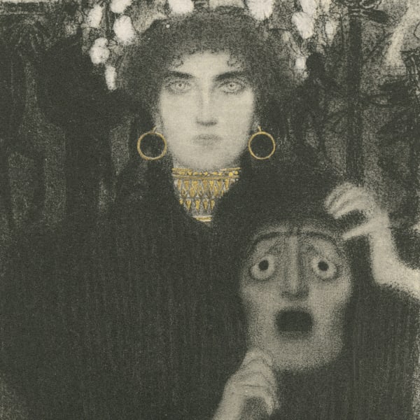 Gustav Klimt, Tragedy, 1897