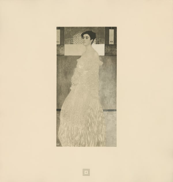 Gustav Klimt, Portrait of Baroness Wittgenstein, 1931