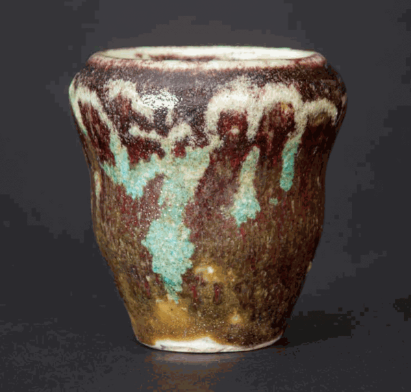 Ernst Chaplet, Crater Vase, c. 1890