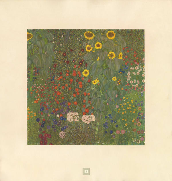 Gustav Klimt, Sunflowers, 1931
