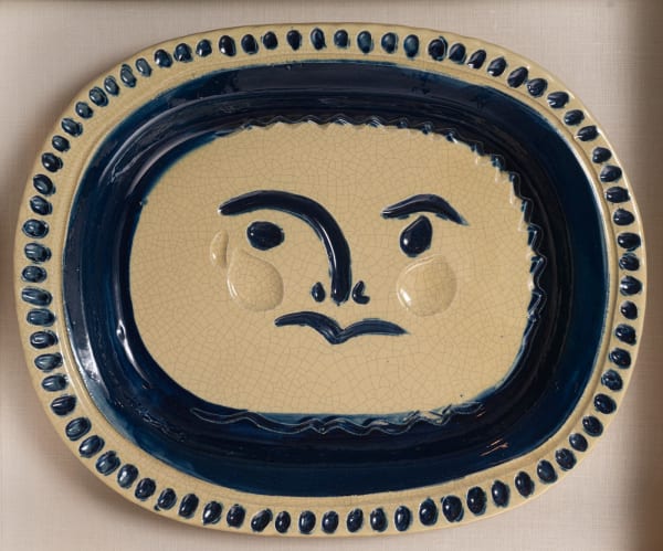 Pablo Picasso, Engraved Face Plate, 1947