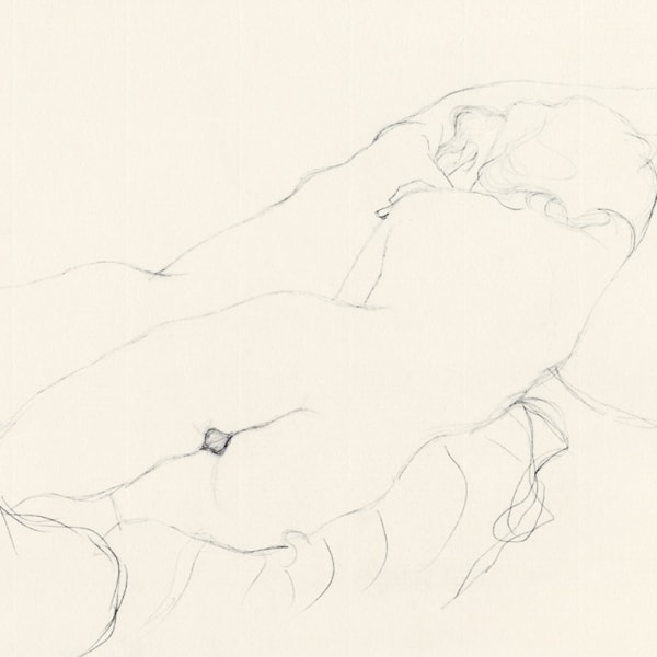 Gustav Klimt, Couple Sleeping, 1907