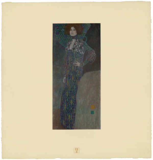 Gustav Klimt, Portrait of Emilie Flöge, 1908-1914