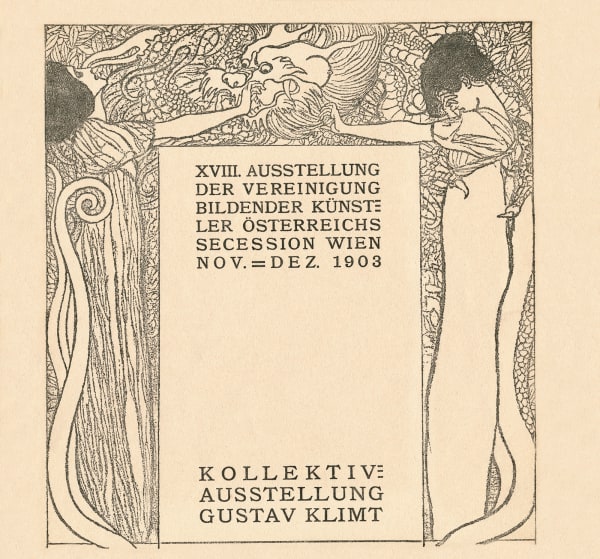 Gustav Klimt, Exhibit of Visual Artists of Austrian Secession: Gustav Klimt, 1903