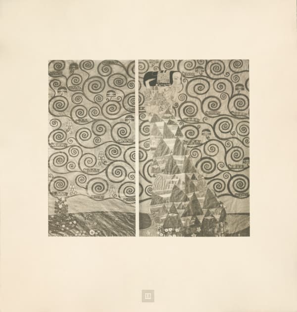 Gustav Klimt, The Tree of Life, from Studies for the Frieze at Palais, pt. 1, 1931