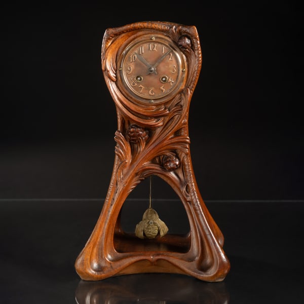 Josef Kratina, Conifer Clock, c. 1900