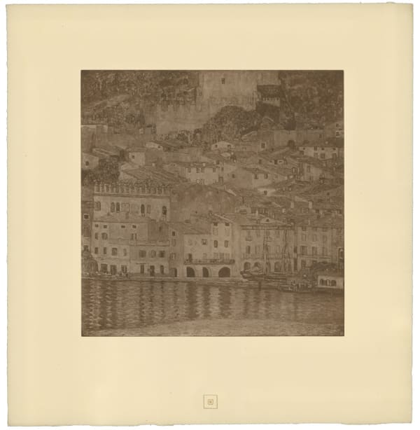 Gustav Klimt, Malcesine on Lake Garda, 1908-1914