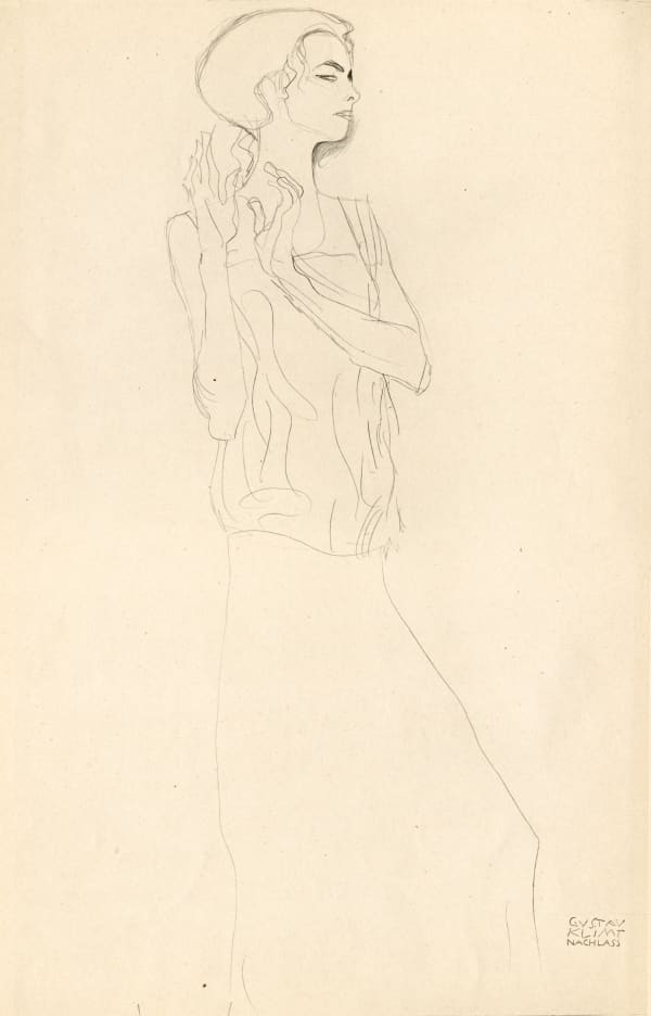 Gustav Klimt, Frieze in the Palais Stoclet, 1919