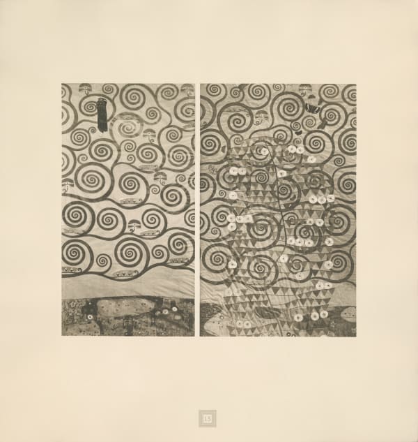 Gustav Klimt, The Tree of Life, from Studies for the Frieze at Palais, pt. 3, 1931