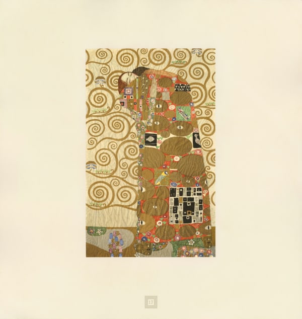 Gustav Klimt, The Embrace (Fulfillment), 1931