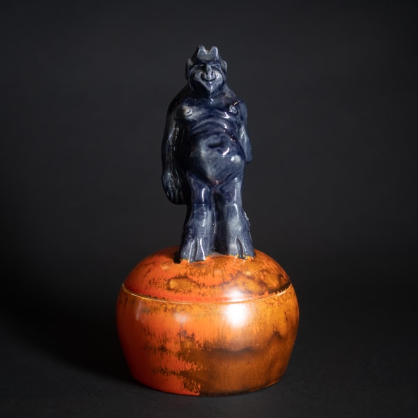 Bertold Löffler, Blue Devil Box, c. 1908
