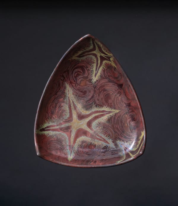 Massier, Royal Starfish Charger, c. 1895