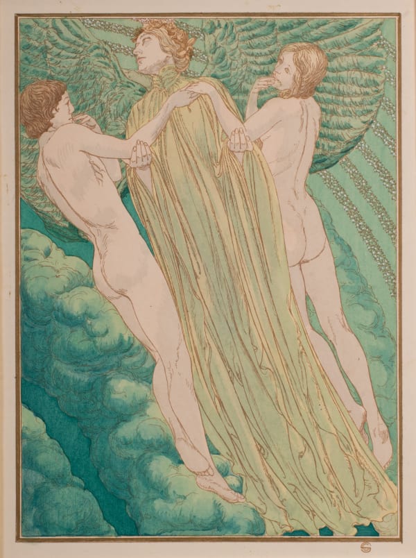 Carlos Schwabe, Illustration for Hesperus, 1904