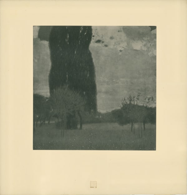 Gustav Klimt, The Great Poplar I, 1908-1914