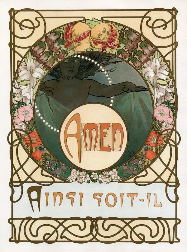 Alphonse Mucha, Amen, 1899