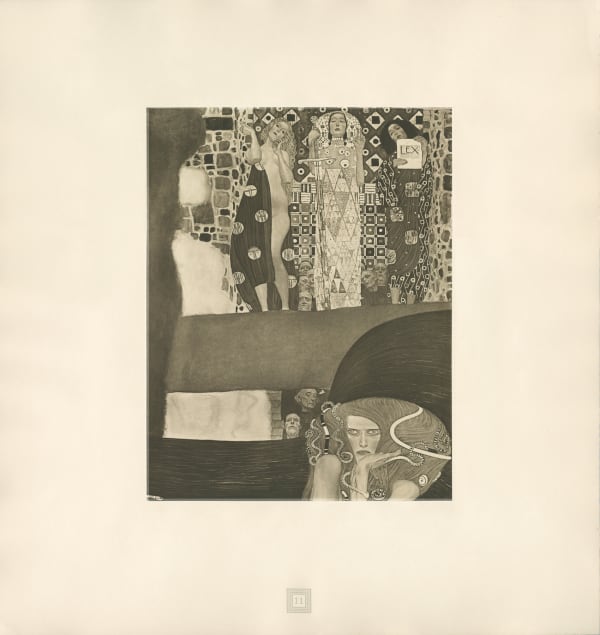 Gustav Klimt, Section of Jurisprudence, 1931