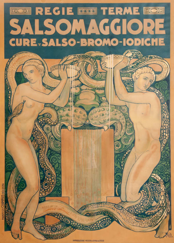 Galileo Chini, Salsomaggiore, 1923