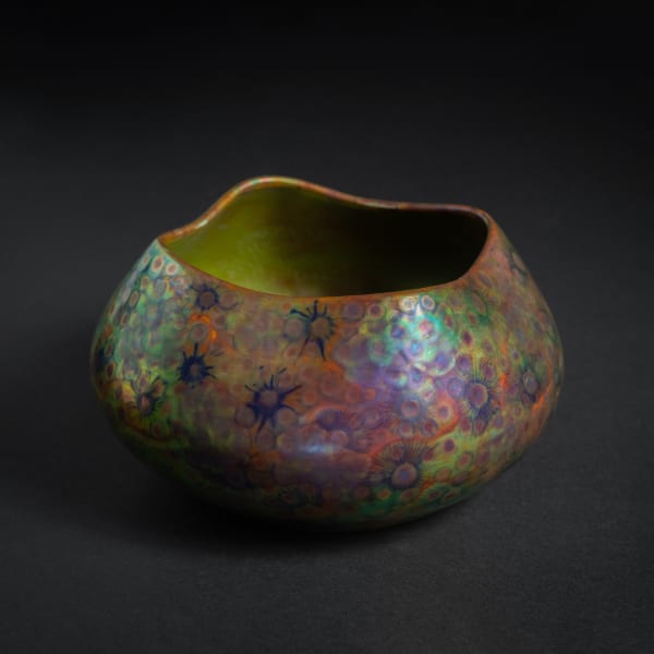 Zsolnay Pecs, Organism Bowl, 1900